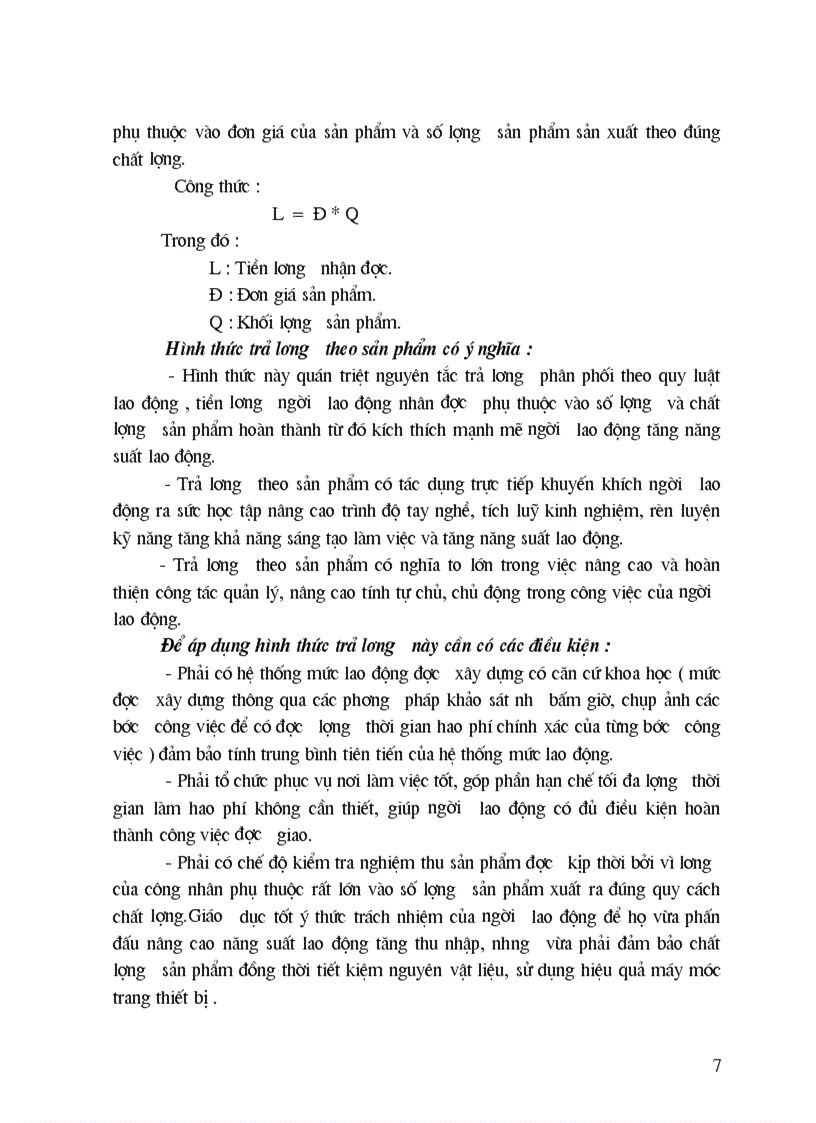 image for page Hoàn thiện các hình thức trả lương tại công ty cầu I Thăng Long