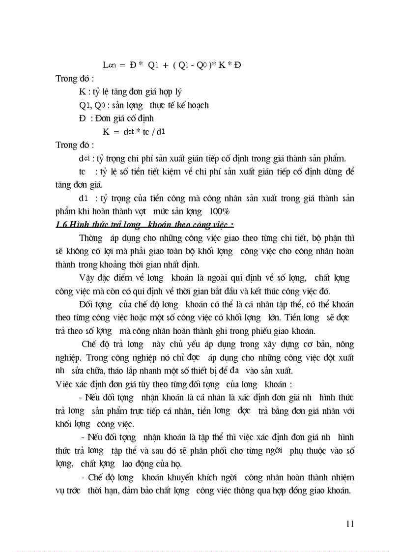 image for page Hoàn thiện các hình thức trả lương tại công ty cầu I Thăng Long