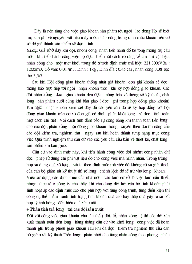 image for page Hoàn thiện các hình thức trả lương tại công ty cầu I Thăng Long