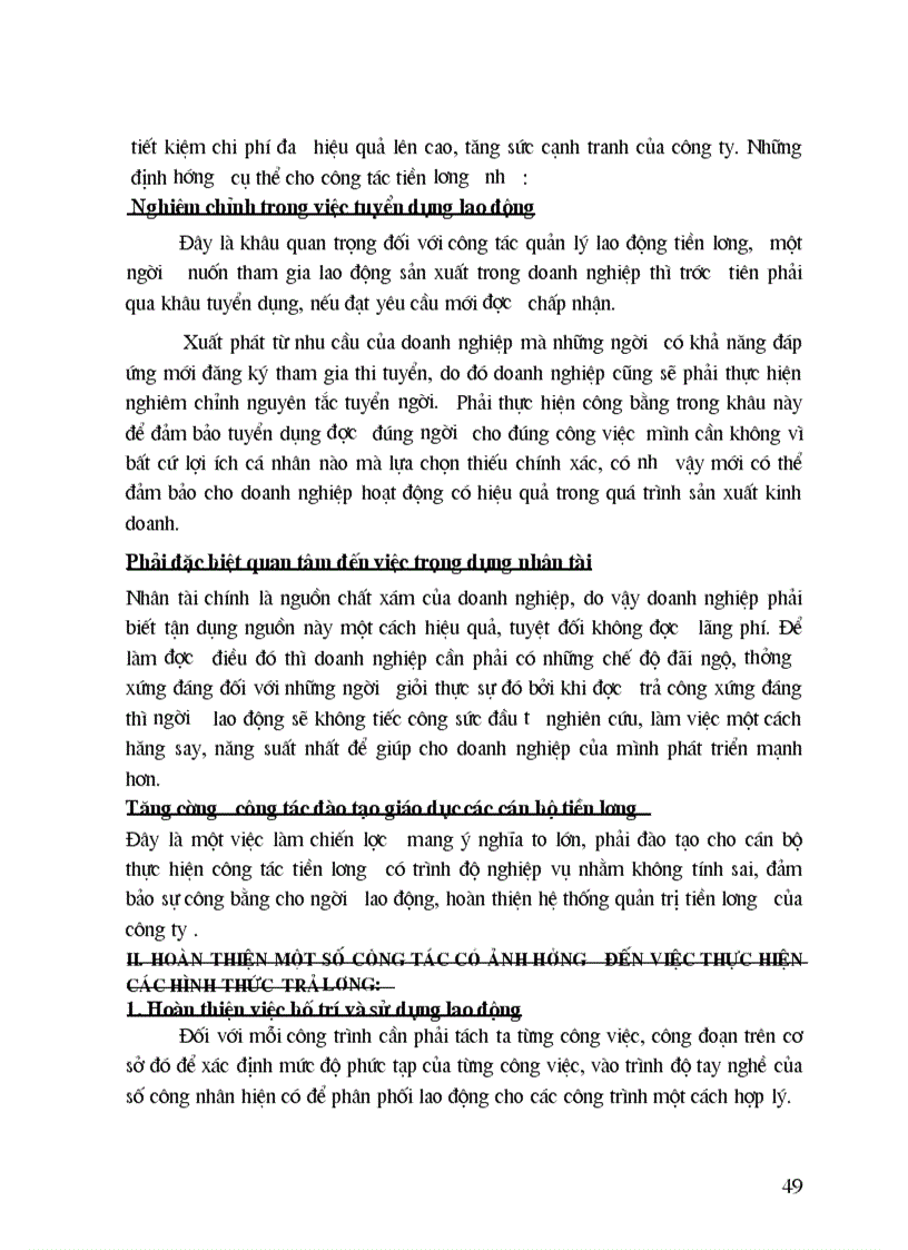 image for page Hoàn thiện các hình thức trả lương tại công ty cầu I Thăng Long