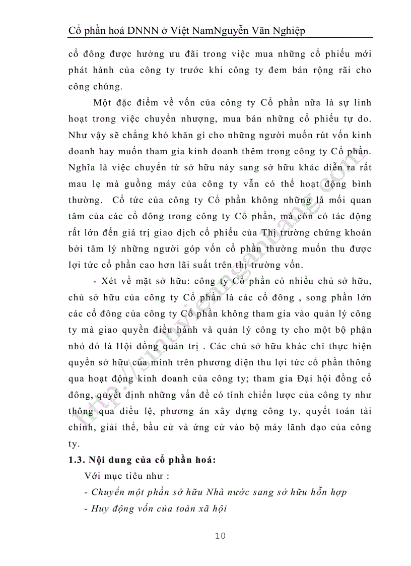 image for page Cổ phần hóa
