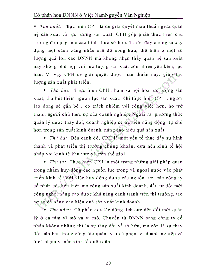 image for page Cổ phần hóa