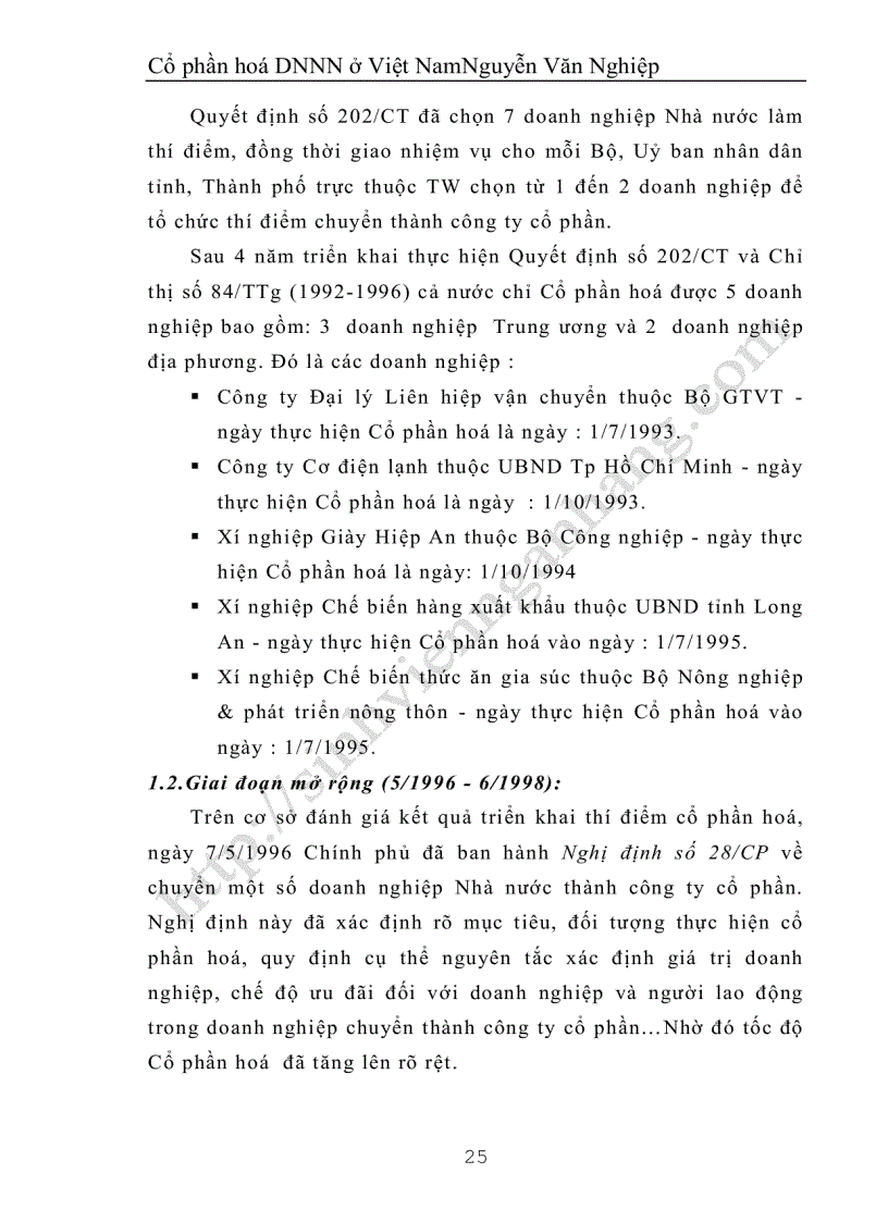 image for page Cổ phần hóa