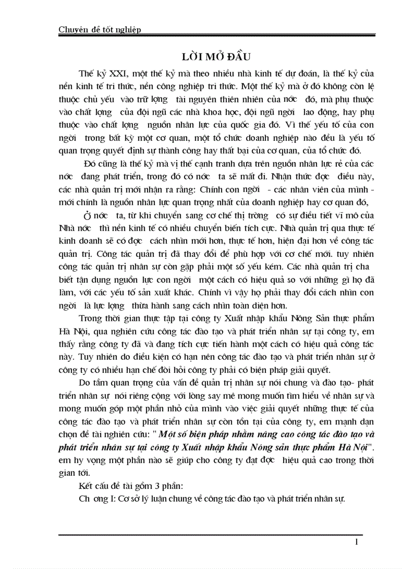 image for page Một số biện pháp nhằm nâng cao công tác đào tạo và phát triển nhân sự tại công ty Xuất nhập khẩu Nông sản thực phẩm Hà Nội
