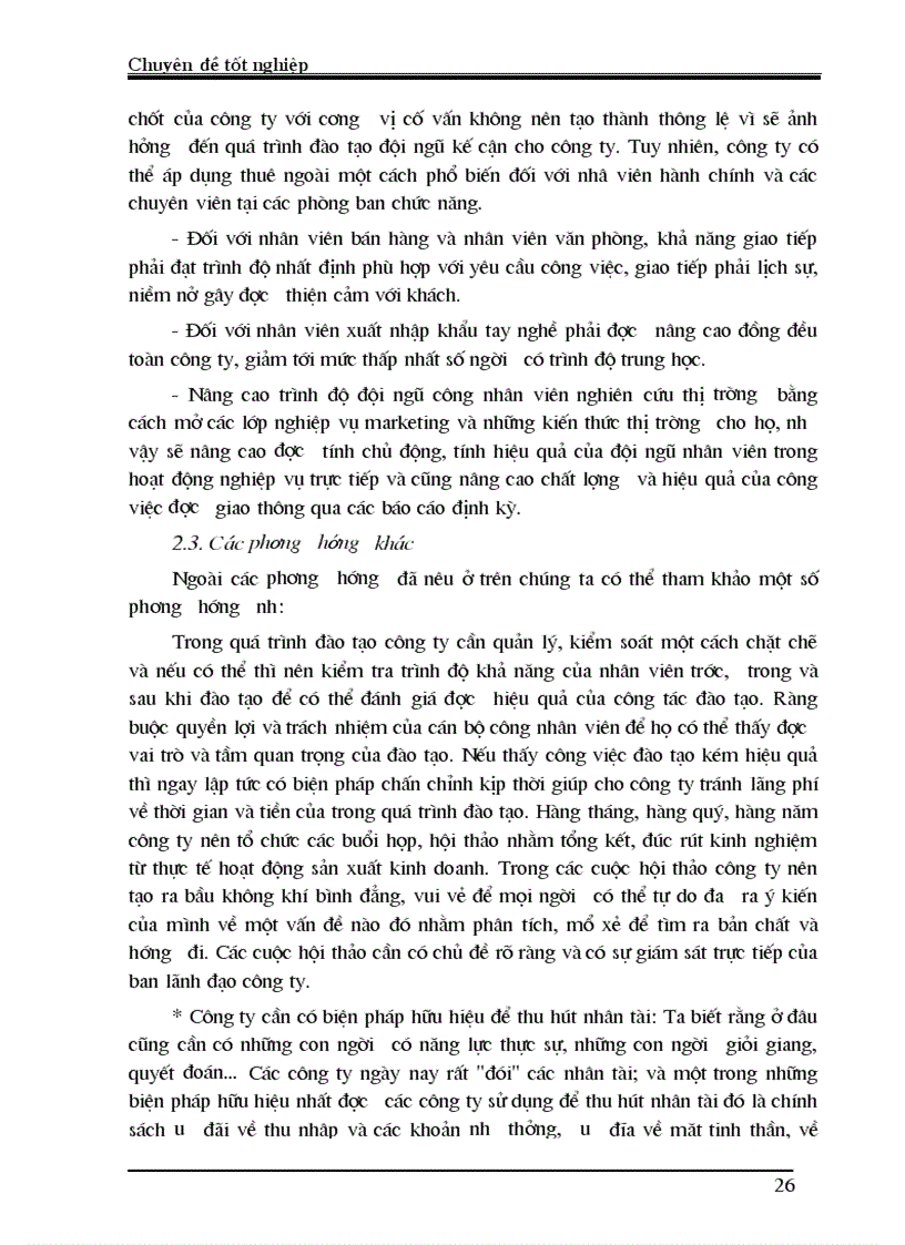 image for page Một số biện pháp nhằm nâng cao công tác đào tạo và phát triển nhân sự tại công ty Xuất nhập khẩu Nông sản thực phẩm Hà Nội