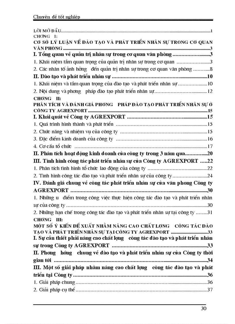 image for page Một số biện pháp nhằm nâng cao công tác đào tạo và phát triển nhân sự tại công ty Xuất nhập khẩu Nông sản thực phẩm Hà Nội