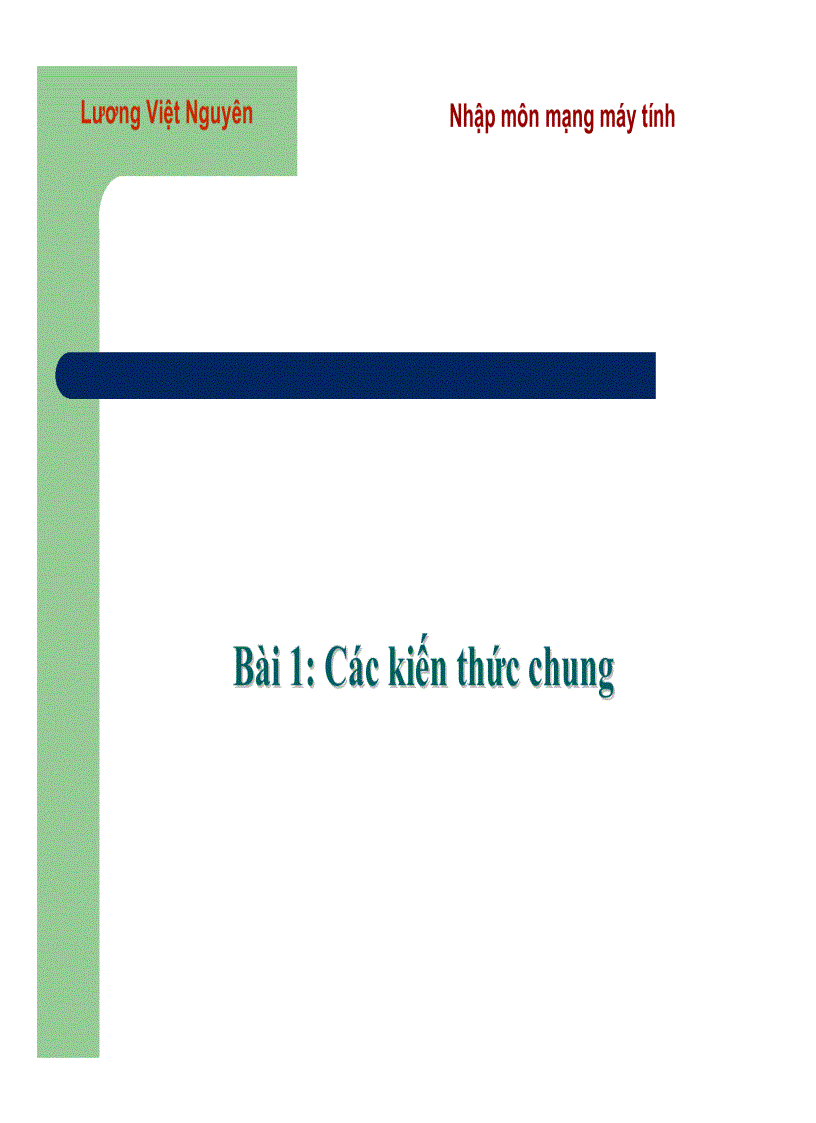 image for page Nhập môn Mạng Máy Tính