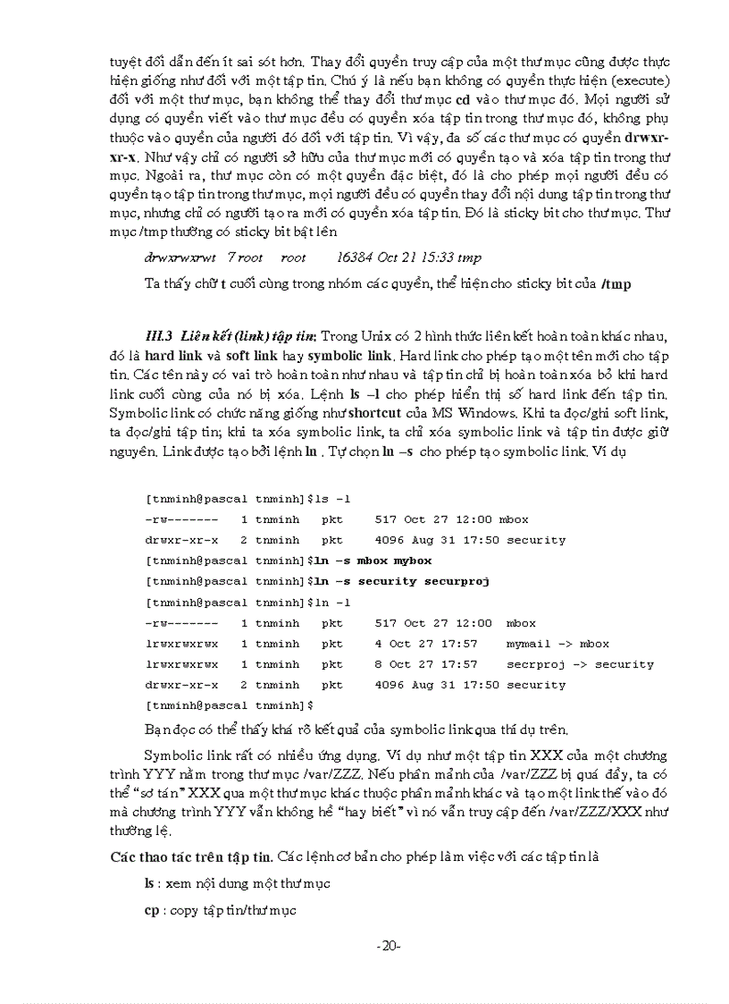 image for page Nhập môn hệ điều hành Linux