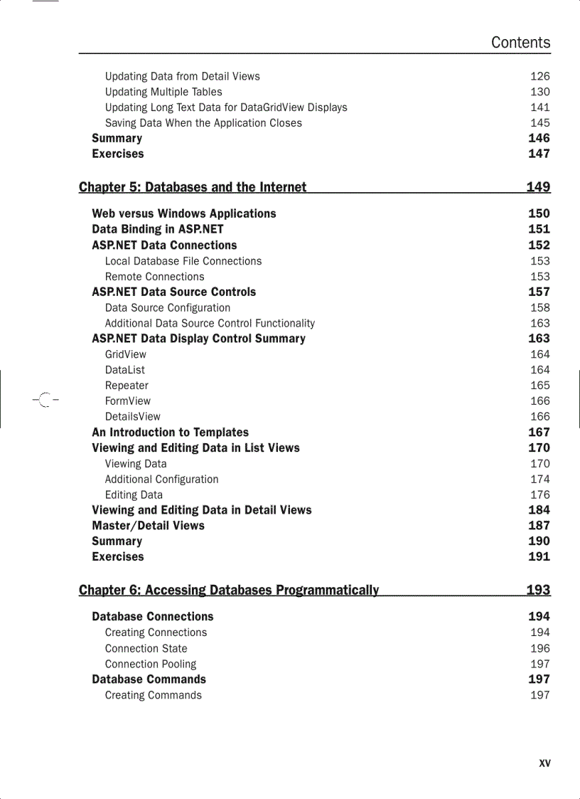 image for page Beginning C 2005 Databases