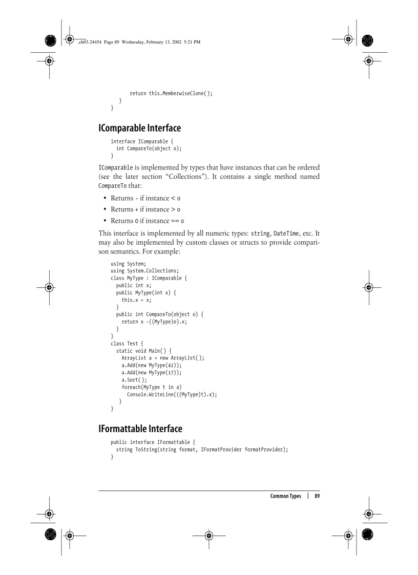 image for page Programming the NET Framework