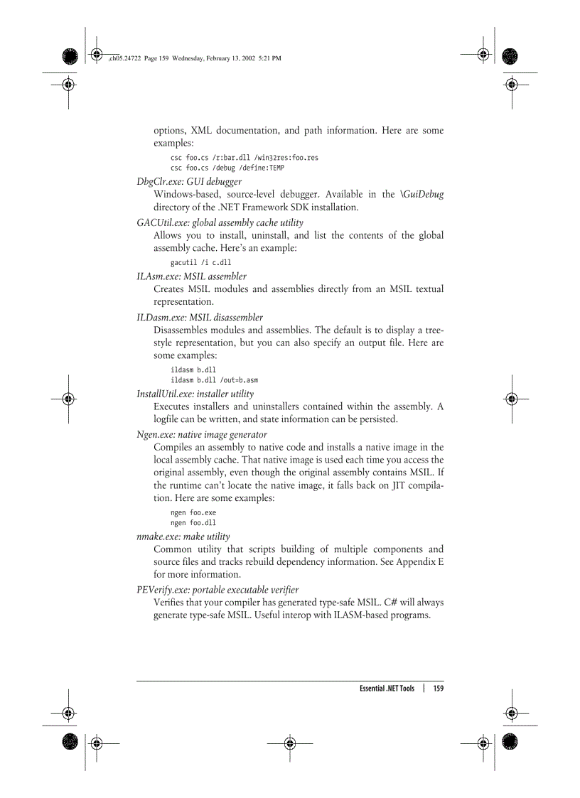 image for page Essential NET Tools