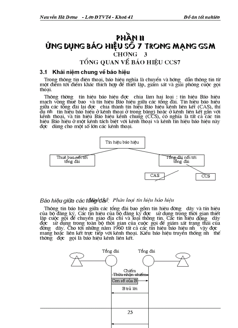 image for page Tổng quan về báo hiệu ccs7