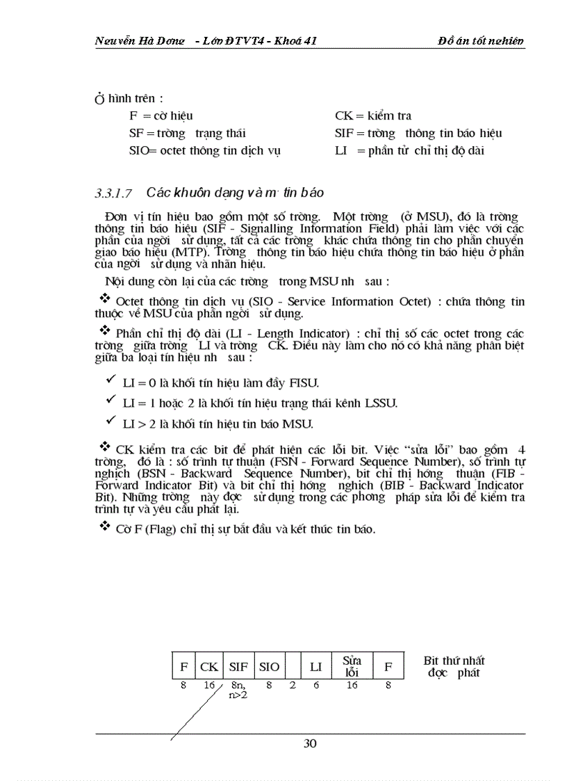 image for page Tổng quan về báo hiệu ccs7