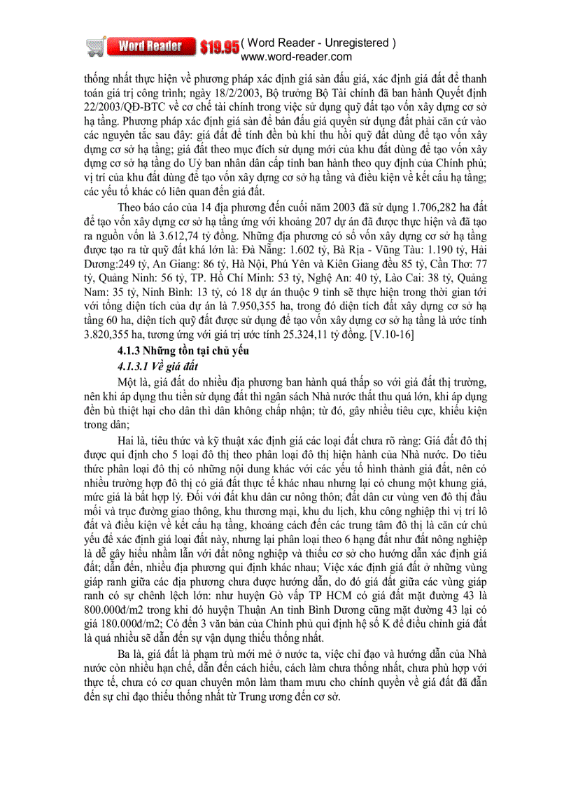 image for page Một số vấn đề về chính sách kinh tế tài chính đất trong thị trường bất động sản