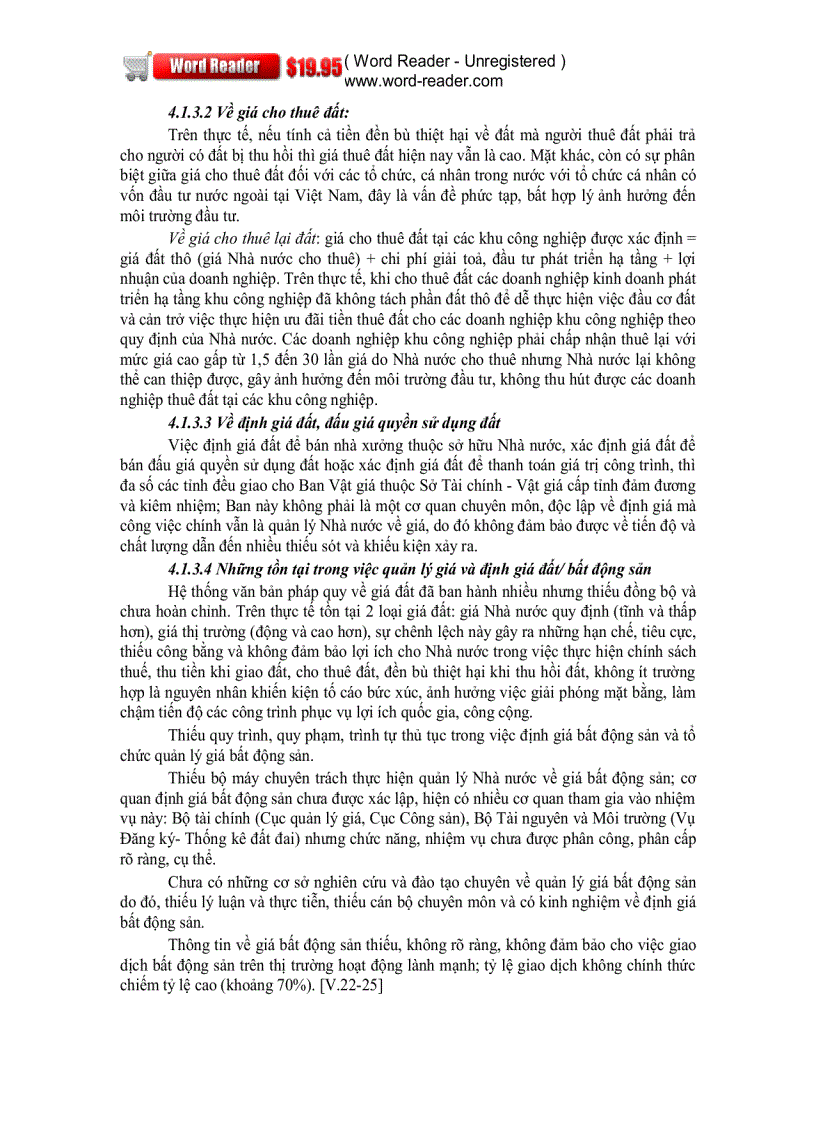 image for page Một số vấn đề về chính sách kinh tế tài chính đất trong thị trường bất động sản