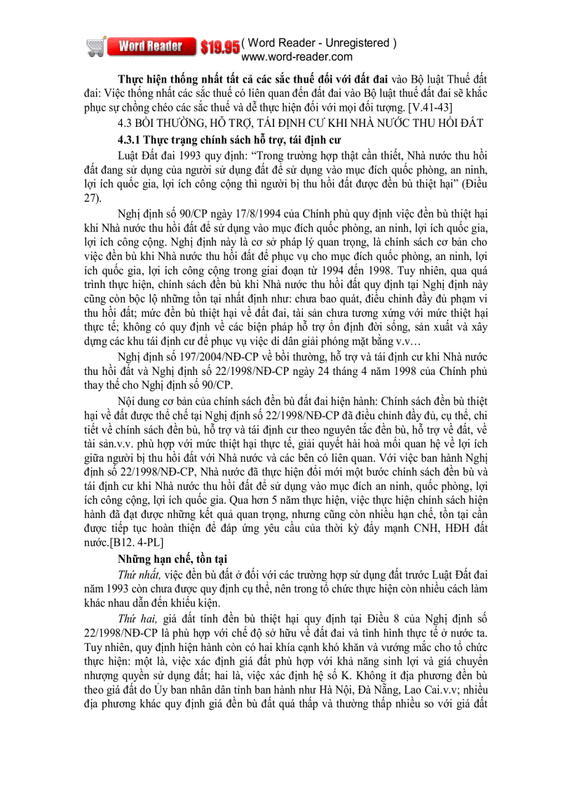 image for page Một số vấn đề về chính sách kinh tế tài chính đất trong thị trường bất động sản