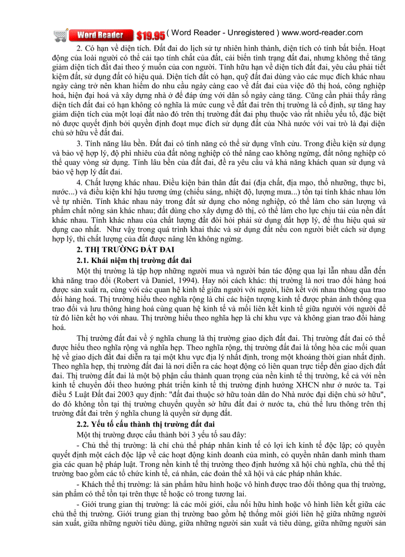 image for page Giáo trình định giá đất