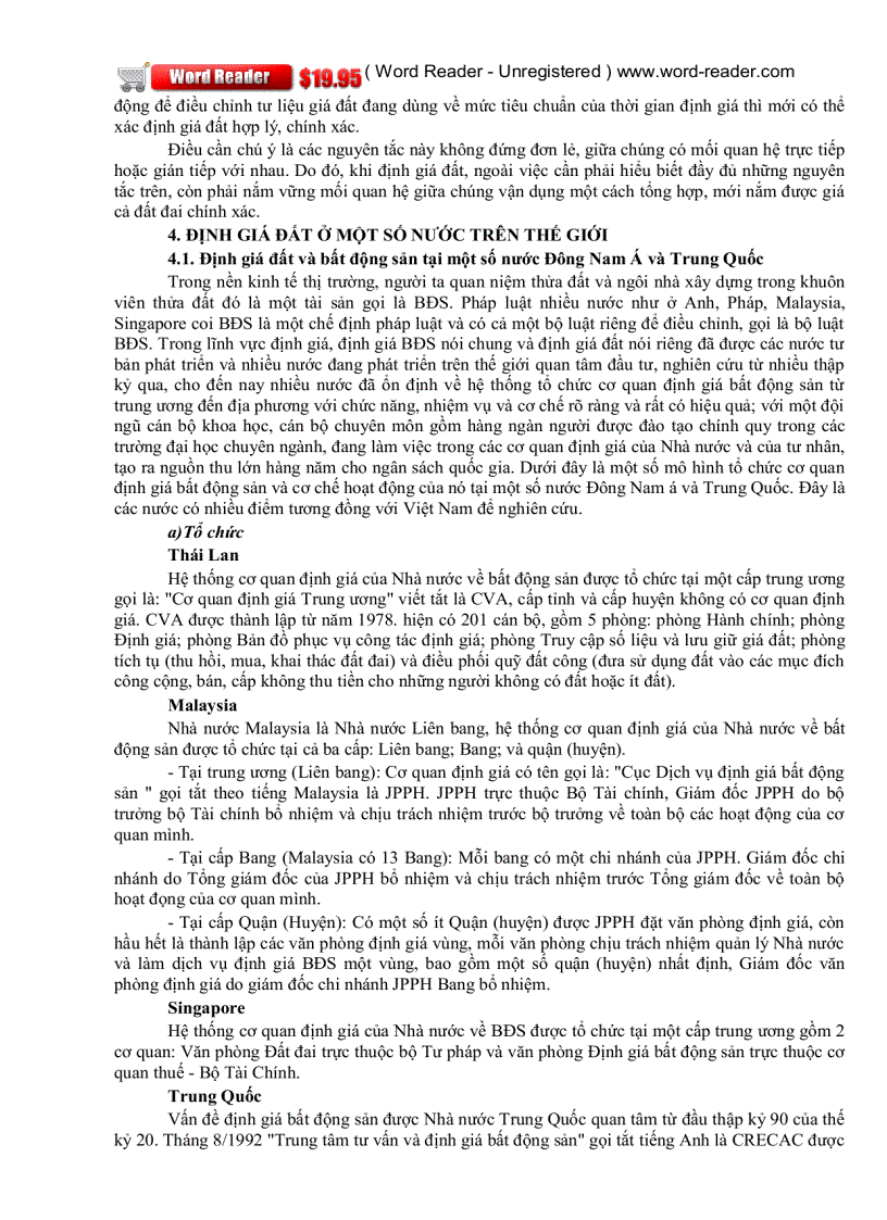 image for page Giáo trình định giá đất