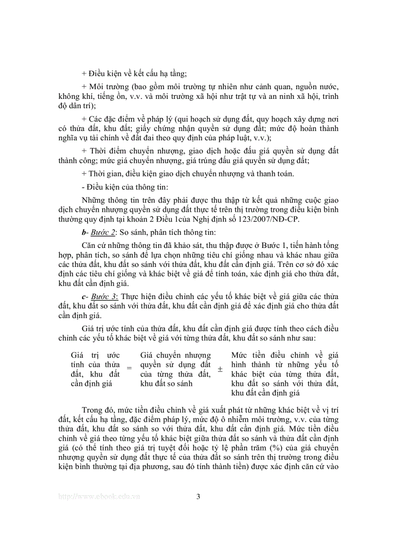 image for page Các phương pháp xác định giá đất