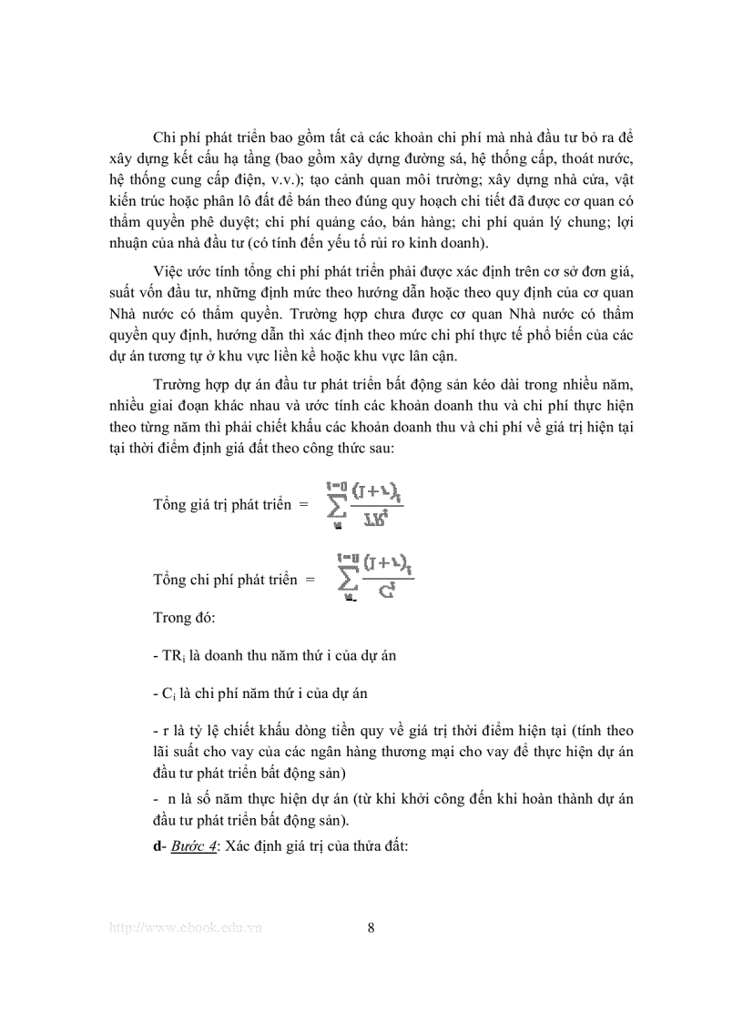 image for page Các phương pháp xác định giá đất