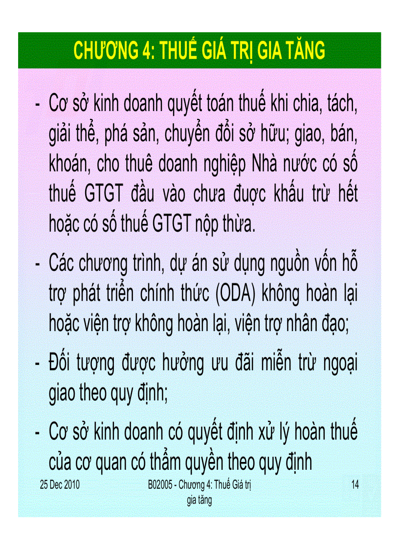 image for page Thuế giá trị gia tăng