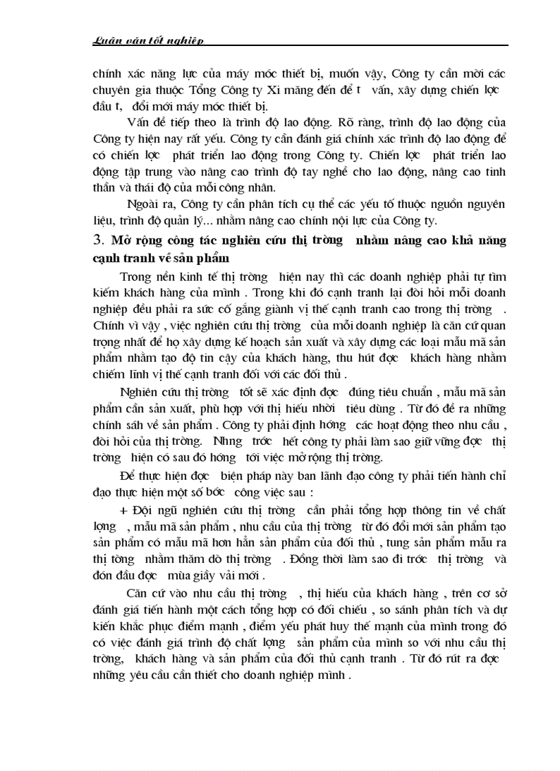 image for page Hoạch định chiến lược kinh doanh tại Công ty xi măng và xây dựng công trình Lạng Sơn