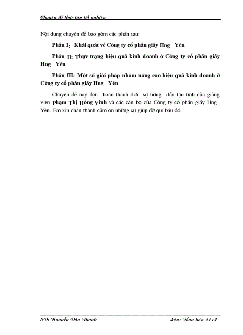 image for page Một số giải pháp nhằm nâng cao hiệu quả kinh doanh ở Công ty cổ phần giầy Hưng Yên