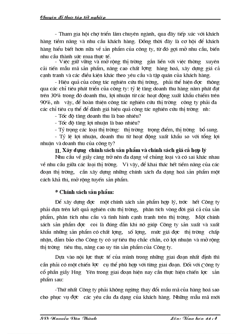 image for page Một số giải pháp nhằm nâng cao hiệu quả kinh doanh ở Công ty cổ phần giầy Hưng Yên