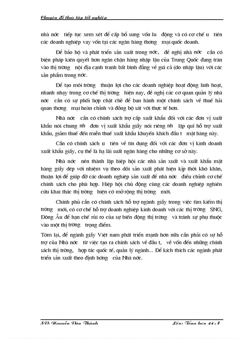 image for page Một số giải pháp nhằm nâng cao hiệu quả kinh doanh ở Công ty cổ phần giầy Hưng Yên