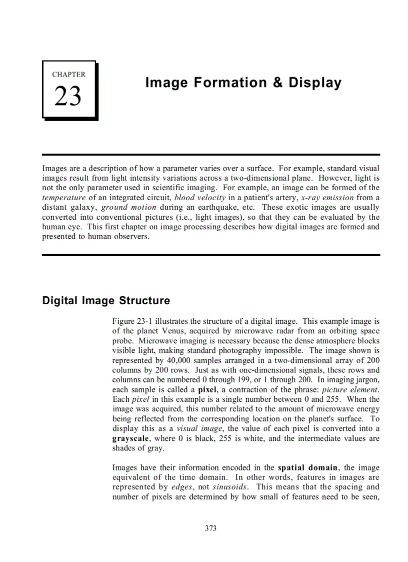 image for page Image Formation Display