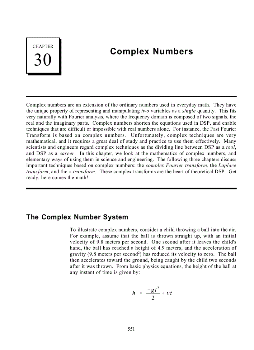 image for page Complex Numbers