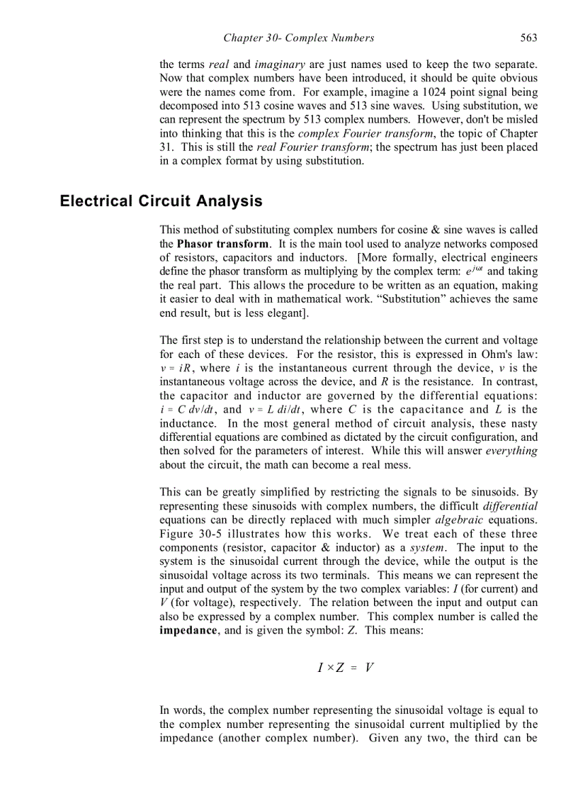 image for page Complex Numbers