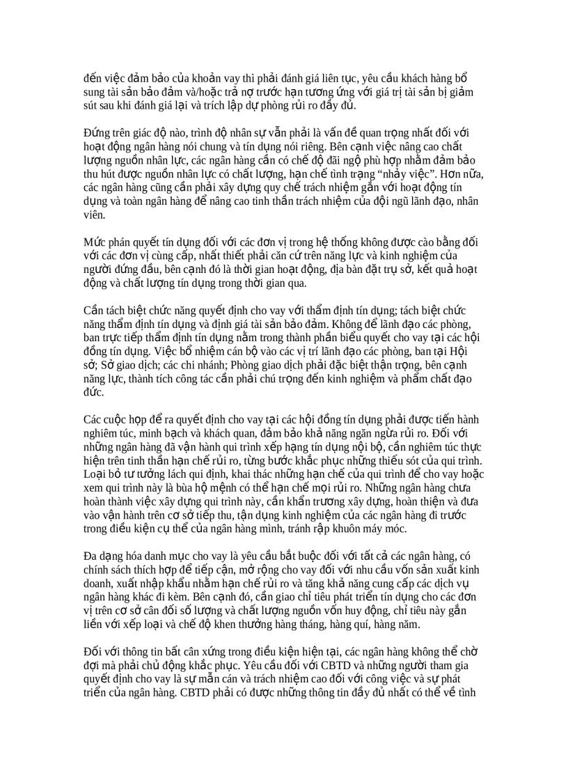 image for page Những rủi ro từ việc nhận thế chấp bất động sản và giải pháp phòng ngừa trong hệ thống ngân hàng việt nam