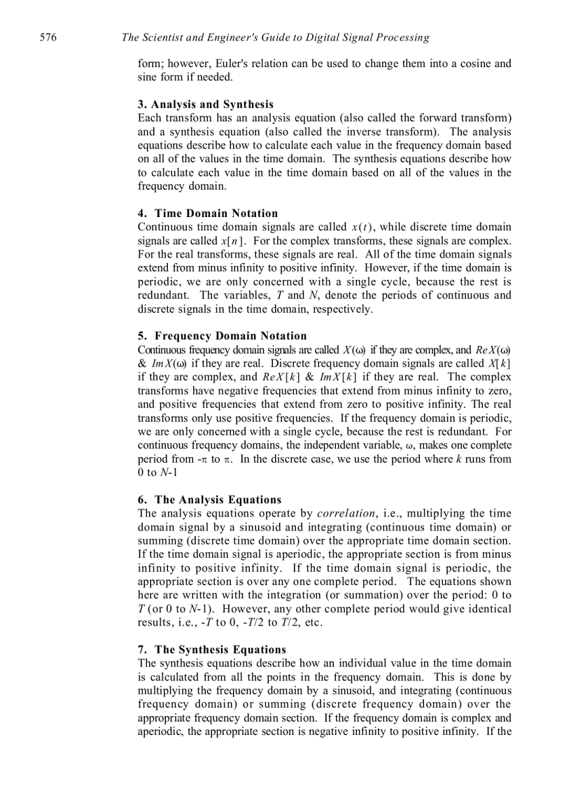 image for page The Complex Fourier Transform