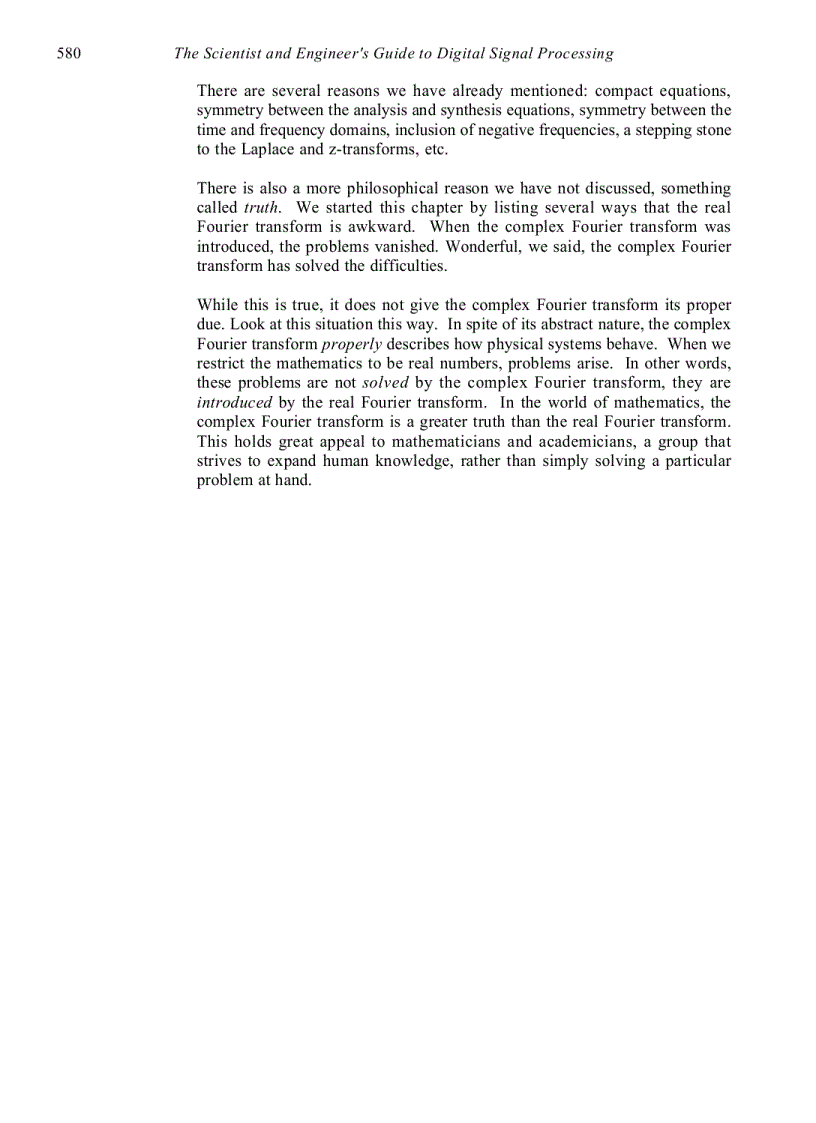 image for page The Complex Fourier Transform