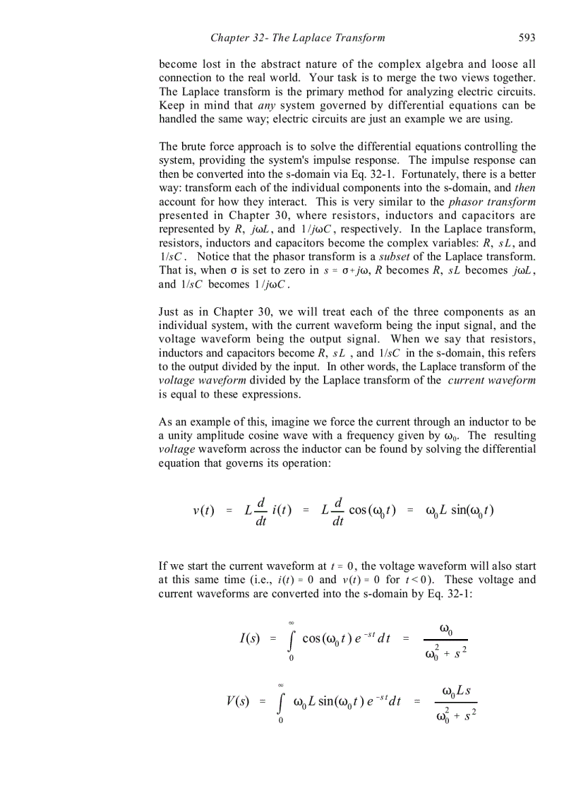 image for page The Laplace Transform