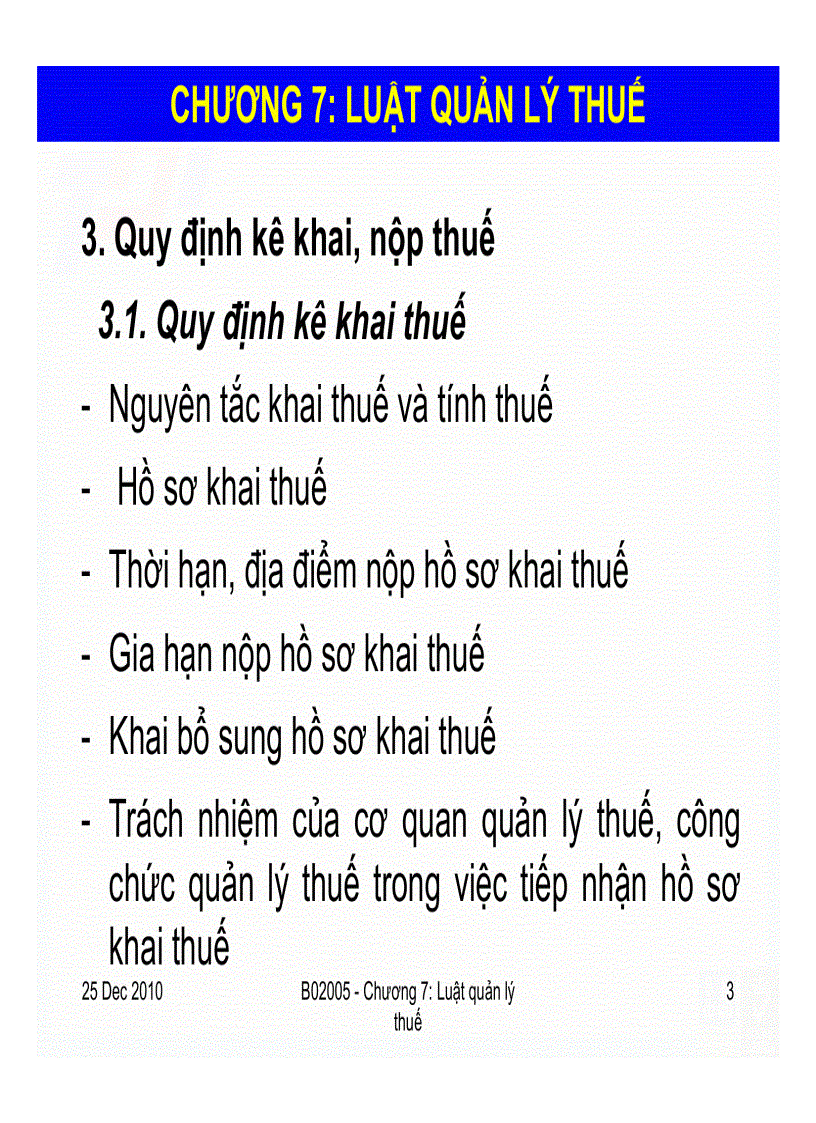 image for page Luật quản lý thuế