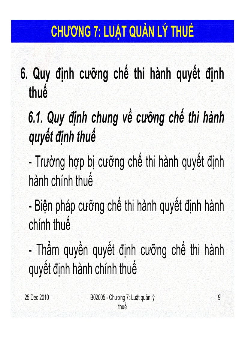 image for page Luật quản lý thuế