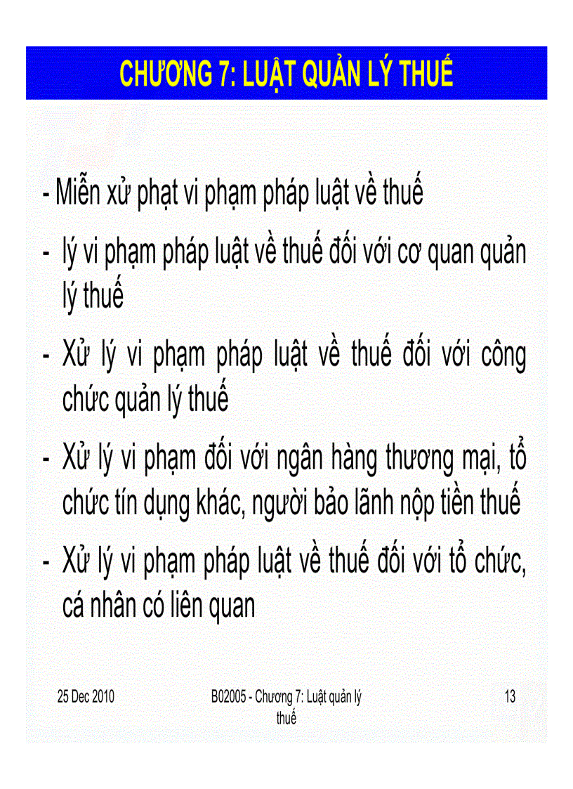 image for page Luật quản lý thuế