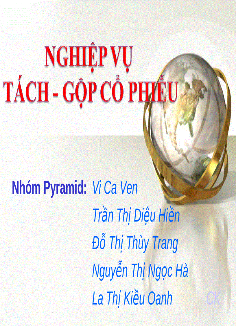 Tách và gộp cổ phiếu