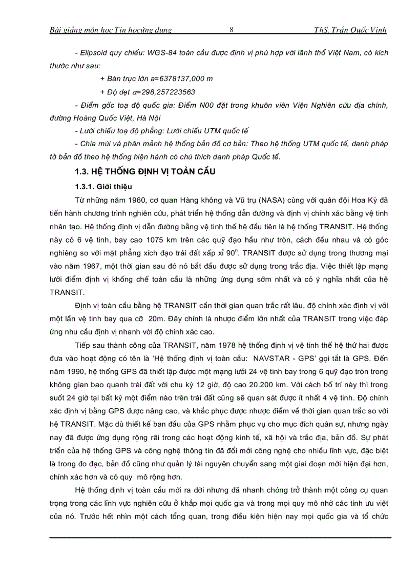 image for page Tin học ứng dụng Bản đồ số