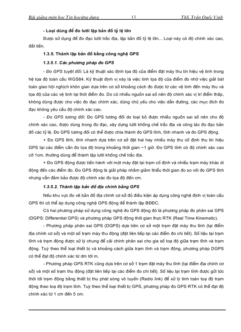 image for page Tin học ứng dụng Bản đồ số