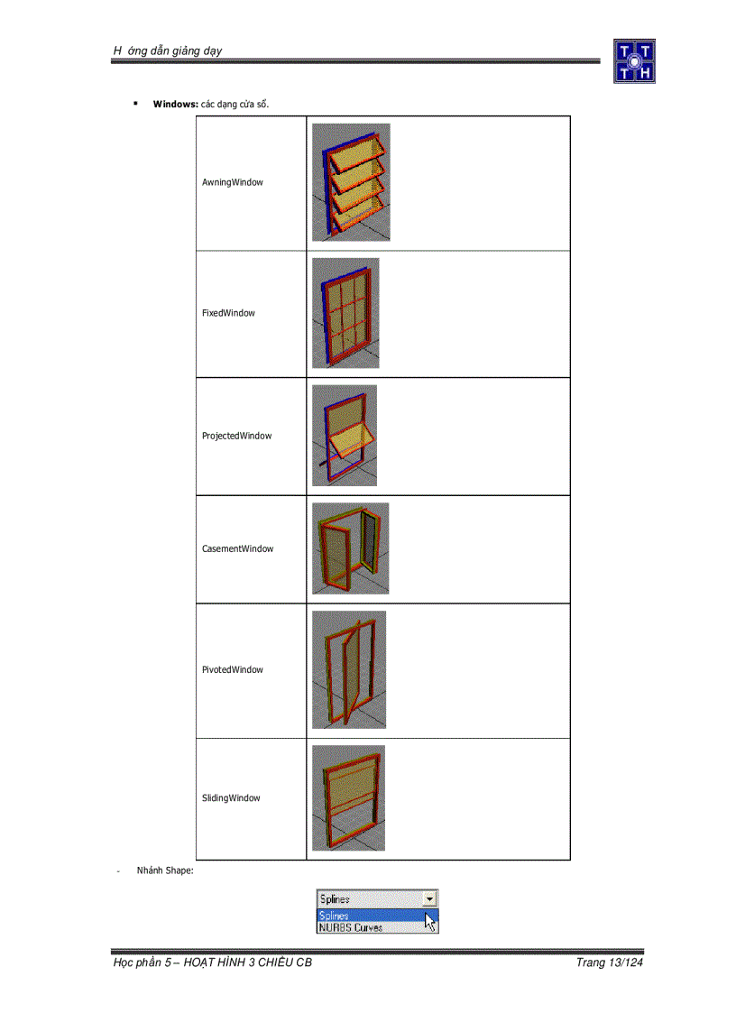 image for page Hoạt hình 3D cơ bản