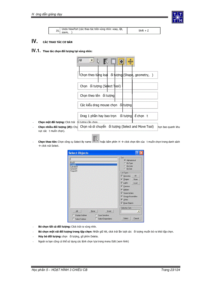 image for page Hoạt hình 3D cơ bản