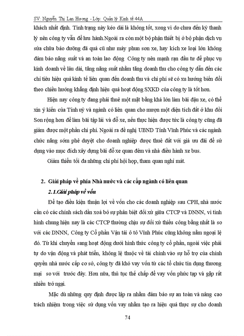 image for page Một số giải pháp nhằm góp phần nâng cao hiệu quả hoạt động sản xuất kinh doanh của Công ty Cổ phần Vận tải ô tô Vĩnh Phúc giai đoạn hậu cổ phần hoá