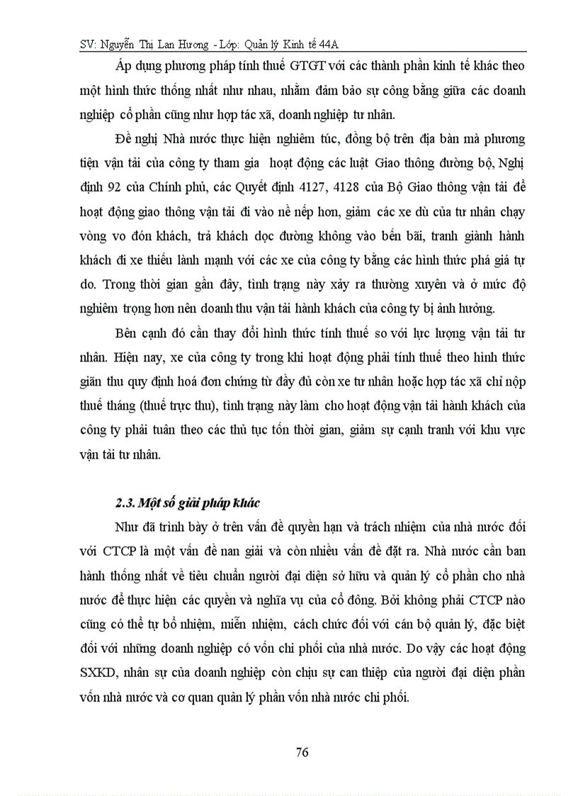 image for page Một số giải pháp nhằm góp phần nâng cao hiệu quả hoạt động sản xuất kinh doanh của Công ty Cổ phần Vận tải ô tô Vĩnh Phúc giai đoạn hậu cổ phần hoá