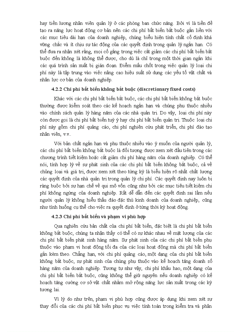 image for page Chi phí và phân loại chi phí