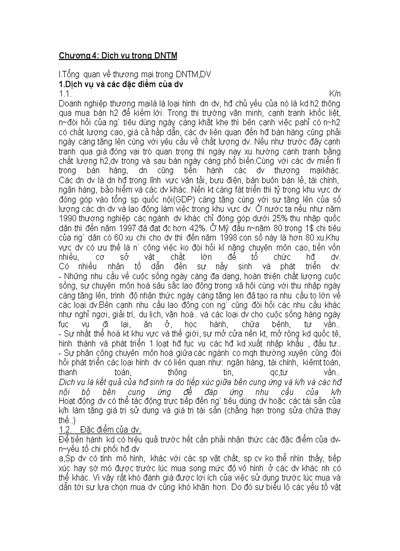 image for page Dịch vụ trong DNTM