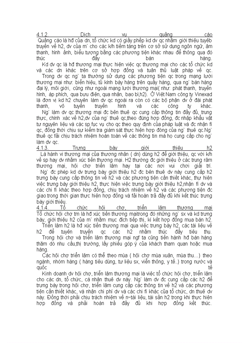 image for page Dịch vụ trong DNTM