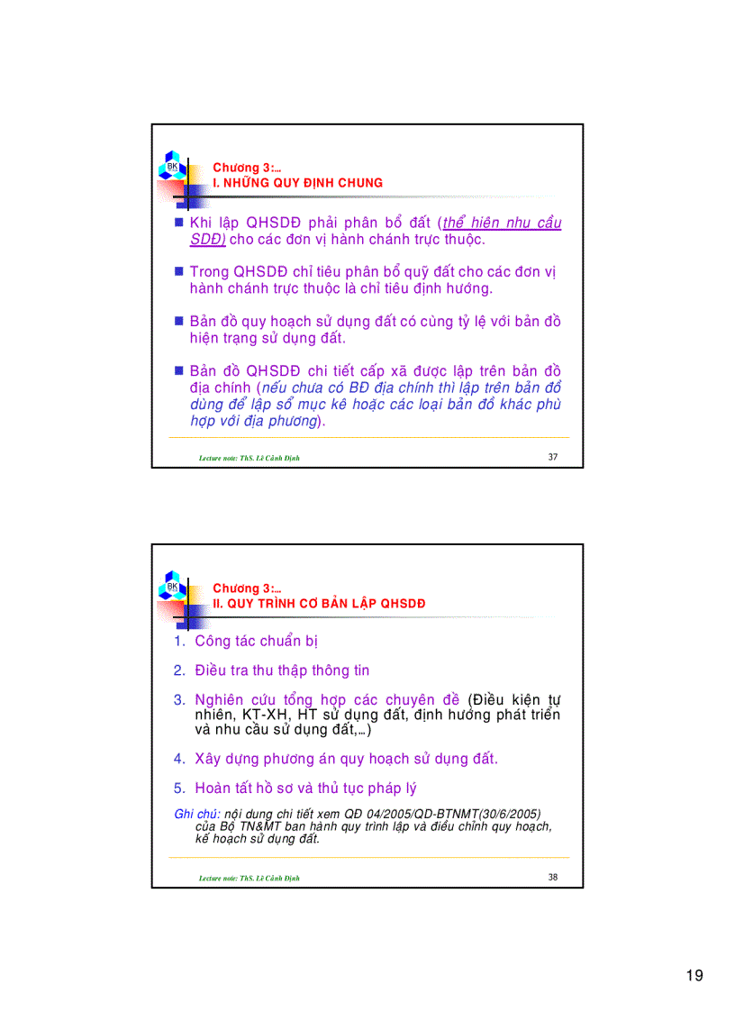 image for page Quy hoạch sử dụng đất